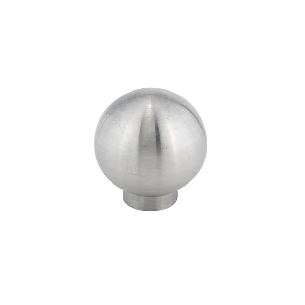 Richelieu 31/32 in (25 mm) Stainless Steel Contemporary Cabinet Knob BP34013170 - main