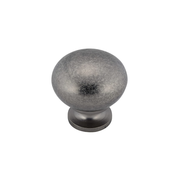 Richelieu 1 1/4 in (32 mm) Pewter Traditional Brass, Hollow Metal Cabinet Knob BP4923142 - main