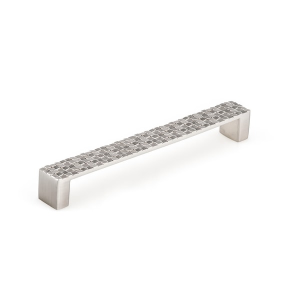 Richelieu 7 9/16 in (192 mm) Center-to-Center Brushed Nickel Contemporary Drawer Pull BP6227192195 - main