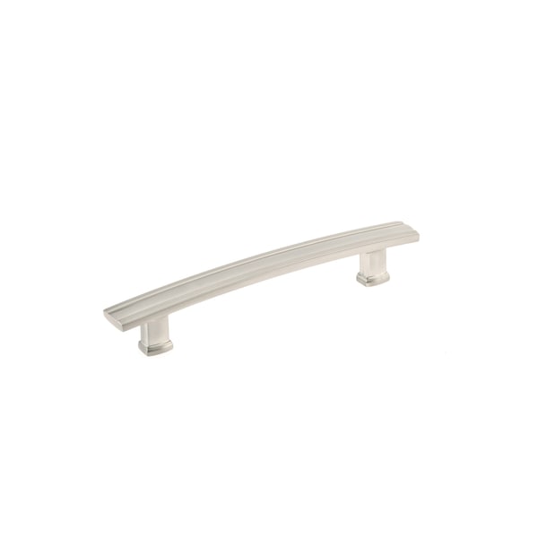 Richelieu 5-1/16 in. (128 mm) Center-to-Center Brushed Nickel Transitional Drawer Pull BP7070128195 - main