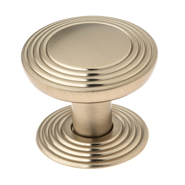 Richelieu 1 9/16 in (40 mm) Champagne Bronze Transitional Cabinet Knob BP707040CHBRZ - main