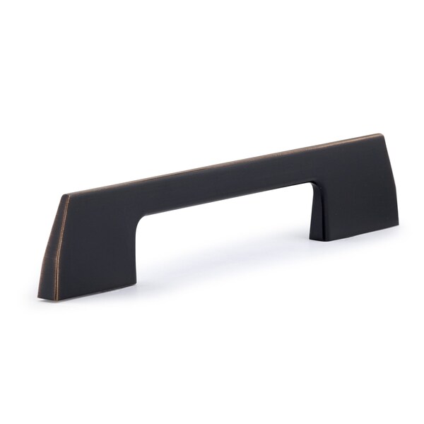 Richelieu 5-1/16 in. (128 mm) Center-to-Center Brushed Oil-Rubbed Bronze Contemporary Drawer Pull BP7125128BORB - main