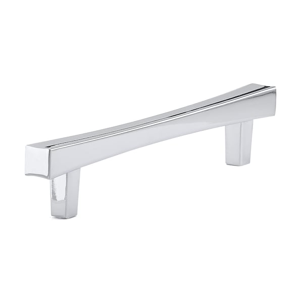 Richelieu 5-1/16 in. (128 mm) Center-to-Center Chrome Transitional Drawer Pull BP7227128140 - main