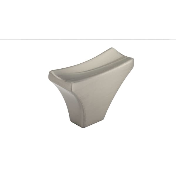 Richelieu 1 9/16 in (40 mm) x 9/16 in (14 mm) Brushed Nickel Transitional Cabinet Knob BP722740195 - main