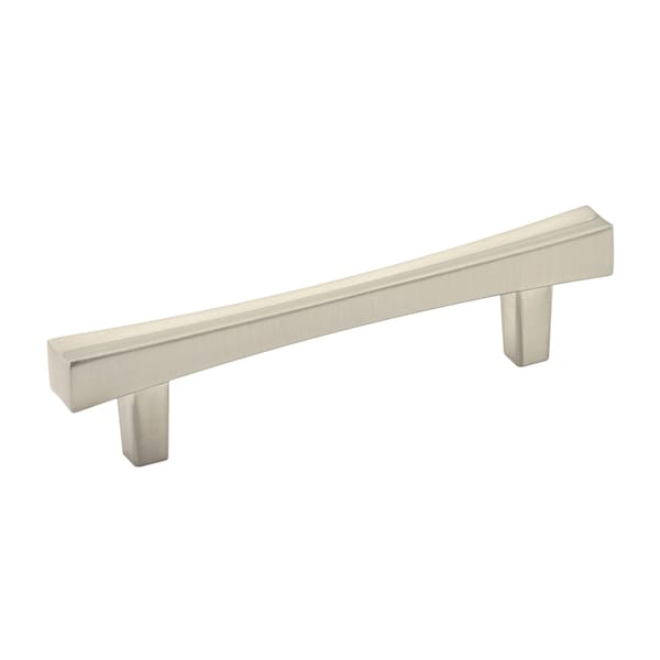 Richelieu 3-3/4 in. (96 mm) Center-to-Center Brushed Nickel Transitional Drawer Pull BP722796195 - main