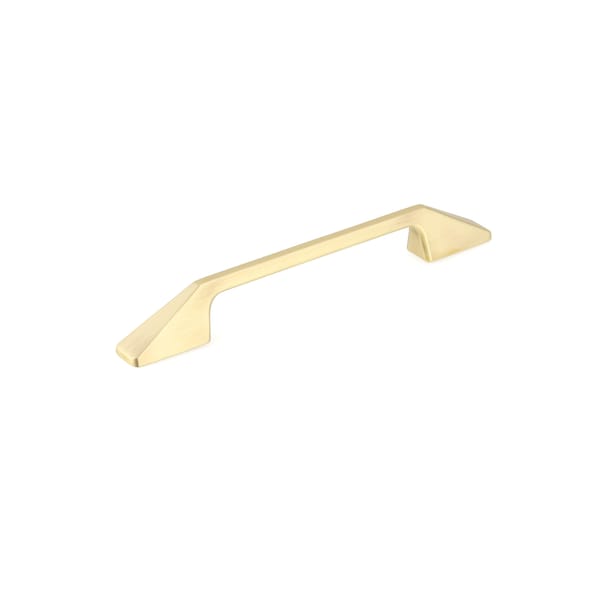 Richelieu 6 5/16 in (160 mm) Center-to-Center Satin Brass Contemporary Cabinet Pull BP7238160160 - main