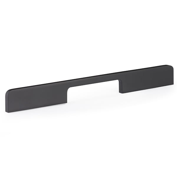 Richelieu 5 1/16-inch to 10 1/8-inch (128 mm to 256 mm) Center to Center Matte Black Contemporary Cabinet Pull BP730128900 - main
