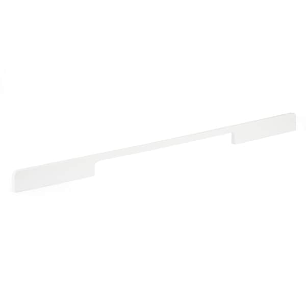 Richelieu 12 5/8-inch to 21 3/8-inch (320 mm to 544 mm) Center to Center White Contemporary Cabinet Pull BP73032030 - main