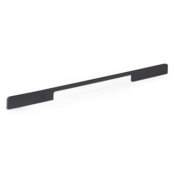Richelieu 12 5/8-inch to 21 3/8-inch (320 mm to 544 mm) Center to Center Matte Black Contemporary Cabinet Pull BP730320900 - main