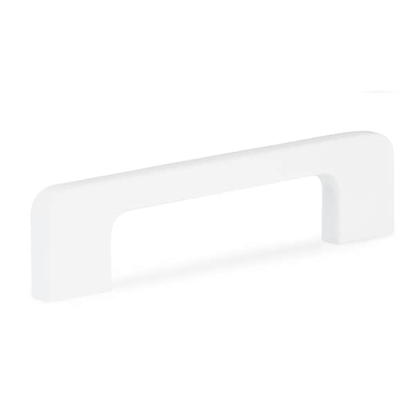 Richelieu 3 3/4-inch to 5 1/16-inch (96 mm to 128 mm) Center to Center White Contemporary Cabinet Pull BP7309630 - main