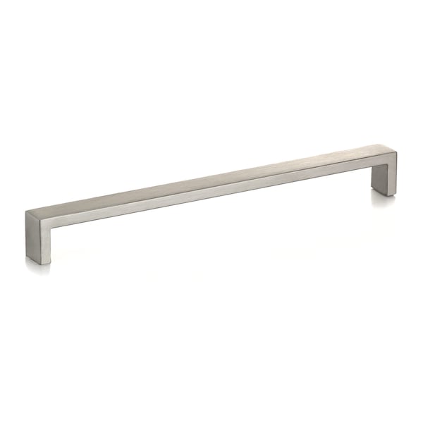 Richelieu 10-1/8 in. (257 mm) Center-to-Center Stainless Steel Contemporary Drawer Pull BP7544257170 - main