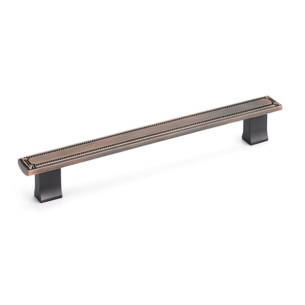 Richelieu 7 9/16 in (192 mm) Center-to-Center Brushed Oil-Rubbed Bronze Traditional Drawer Pull BP780192BORB - main