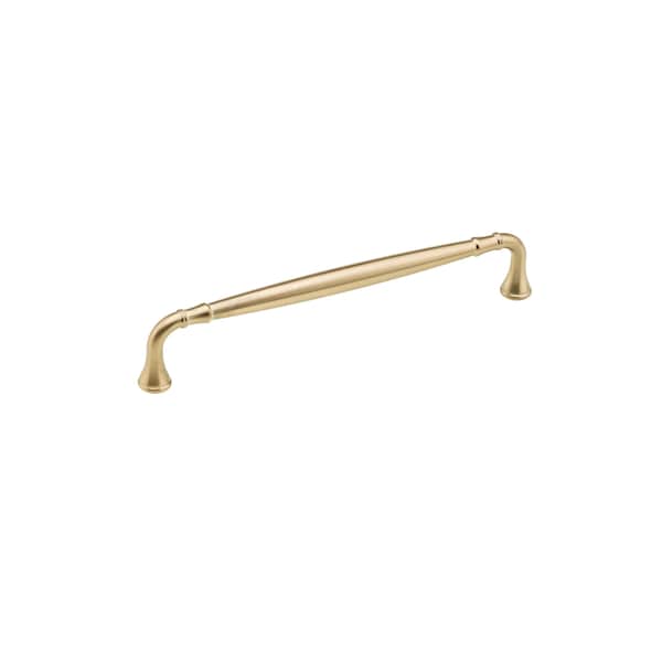 Richelieu 7 9/16 in (192 mm) Center-to-Center Champagne Bronze Traditional Drawer Pull BP790192CHBRZ - main