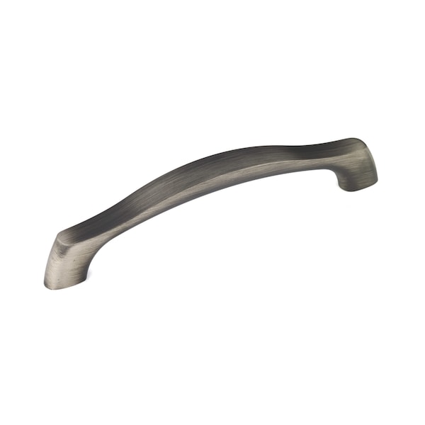 Richelieu 5 1/16 in (128 mm) Center-to-Center Antique Nickel Contemporary Drawer Pull BP811128143 - main