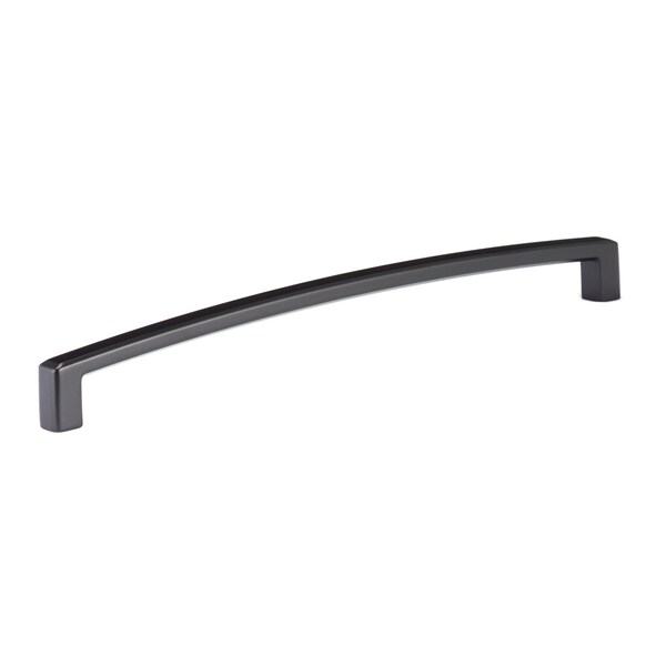 Richelieu 10 1/8-inch (256 mm) Center to Center Matte Black Contemporary Cabinet Pull BP8189256900 - main