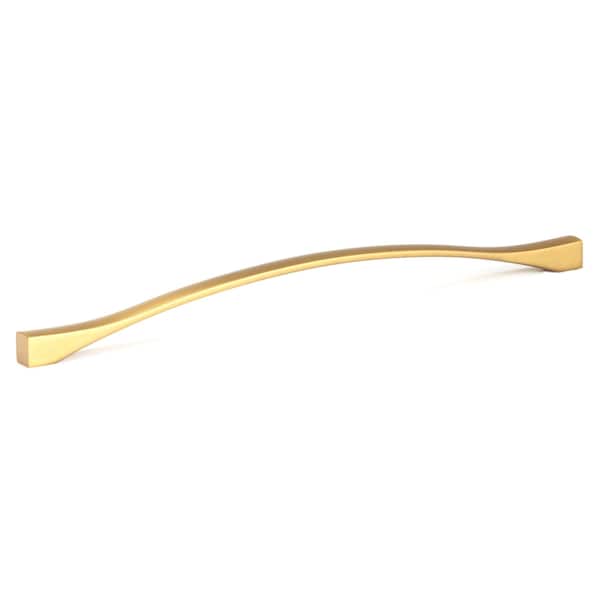 Richelieu 8 13/16-inch (224 mm) Center to Center Aurum Brushed Gold Contemporary Cabinet Pull BP8232224158 - main