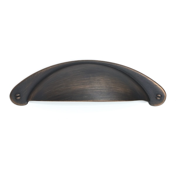 Richelieu 3 in (76 mm) Center-to-Center Brushed Oil-Rubbed Bronze Traditional Cabinet Pull BP82333BORB - main