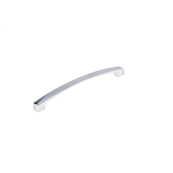Richelieu 7-9/16 in. (192 mm) Center-to-Center Chrome Transitional Drawer Pull BP8252192140 - main