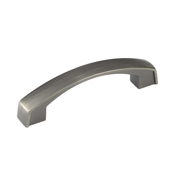 Richelieu 3-3/4 in. (96 mm) Center-to-Center Antique Nickel Transitional Drawer Pull BP825296143 - main