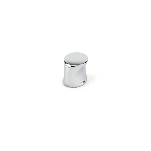 Richelieu 1 3/16-inch (30 mm) x 7/8-inch (22 mm) Chrome Contemporary Cabinet Knob BP8287130140 - main