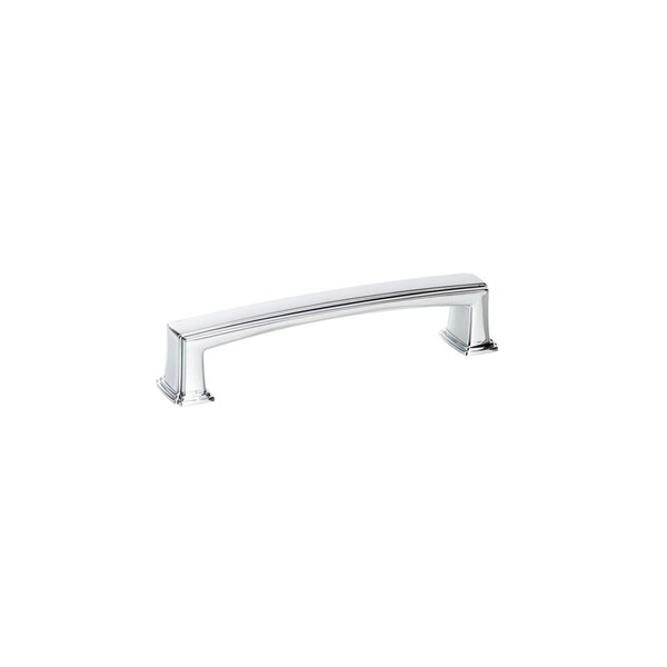 Richelieu 5 1/16-inch (128 mm) Center to Center Chrome Transitional Cabinet Pull BP8675128140 - main