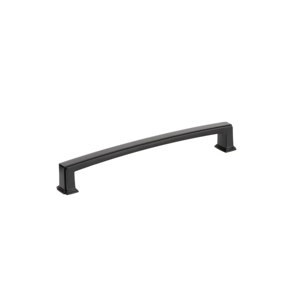Richelieu 18-inch (457 mm) Center to Center Matte Black Transitional Cabinet Pull BP867518900 - main