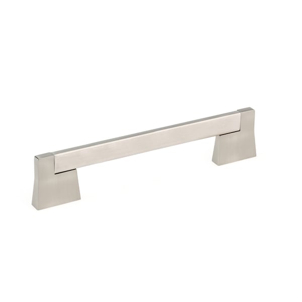 Richelieu 6-5/16 in. (160 mm) Center-to-Center Brushed Nickel Contemporary Drawer Pull BP8727160195 - main
