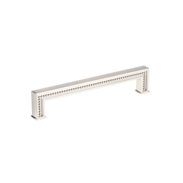 Richelieu 7-9/16 in. (192 mm) Center-to-Center Brushed Nickel Transitional Drawer Pull BP8795192195 - main