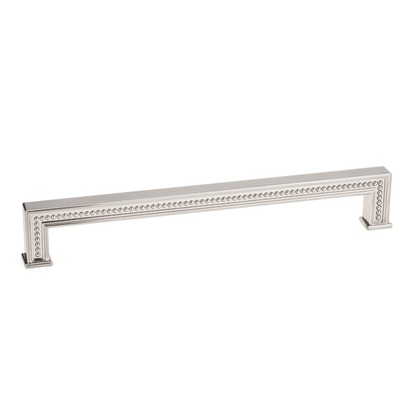 Richelieu 12-5/8 in. (320 mm) Center-to-Center Brushed Nickel Transitional Drawer Pull BP8795320195 - main