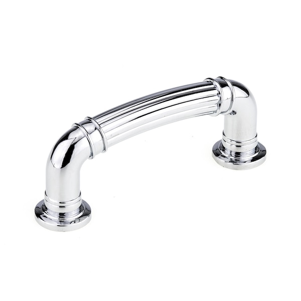 Richelieu 3 in (76.2 mm) Center-to-Center Chrome Traditional Drawer Pull BP88183140 - main