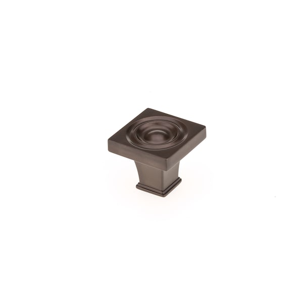 Richelieu 1 3/16 in (30 mm) x 1 3/16 in (30 mm) Honey Bronze Transitional Cabinet Knob BP88223030HBRZ - main