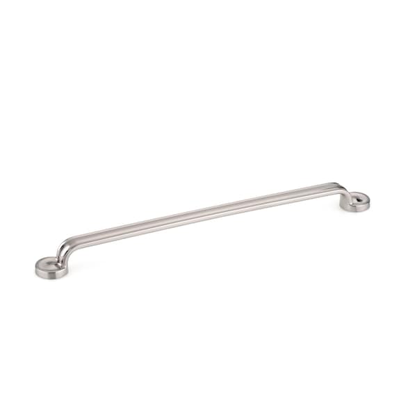 Richelieu 12 5/8 in (320 mm) Center-to-Center Brushed Nickel Traditional Cabinet Pull BP8855320195 - main