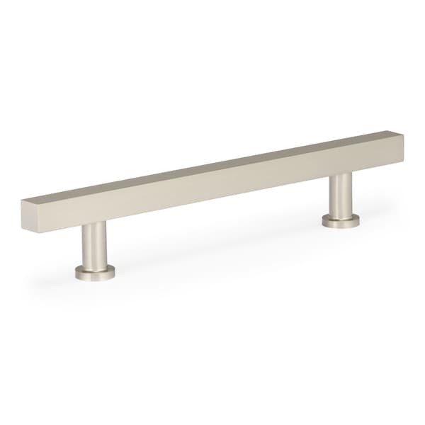 Richelieu 5 1/16-inch (128 mm) Center to Center Brushed Nickel Contemporary Cabinet Pull BP8864128195 - main