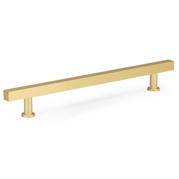 Richelieu 7 9/16-inch (192 mm) Center to Center Royal Gold Contemporary Cabinet Pull BP8864192162 - main