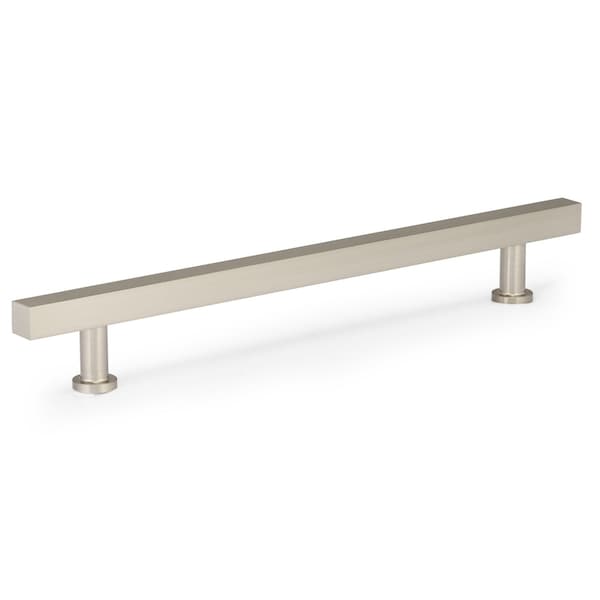 Richelieu 7 9/16-inch (192 mm) Center to Center Brushed Nickel Contemporary Cabinet Pull BP8864192195 - main
