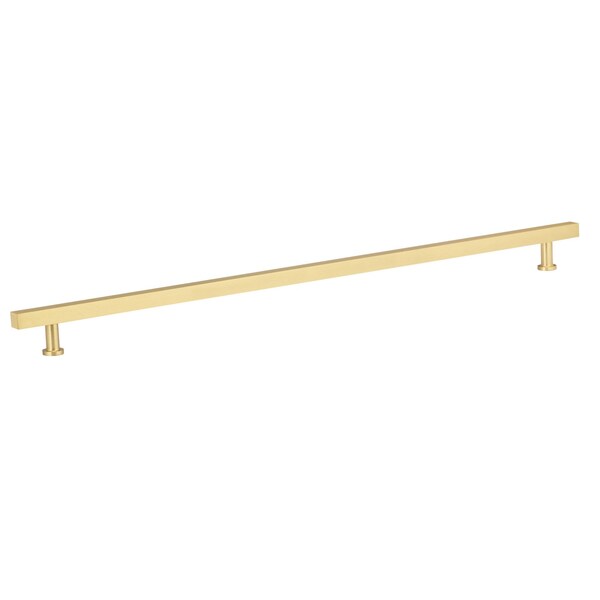 Richelieu 17 5/8-inch (448 mm) Center to Center Royal Gold Contemporary Cabinet Pull BP8864448162 - main