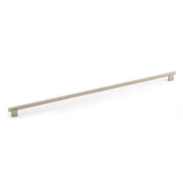 Richelieu 25-3/16 in. (640 mm) Center-to-Center Brushed Nickel Contemporary Drawer Pull BP905640195 - main