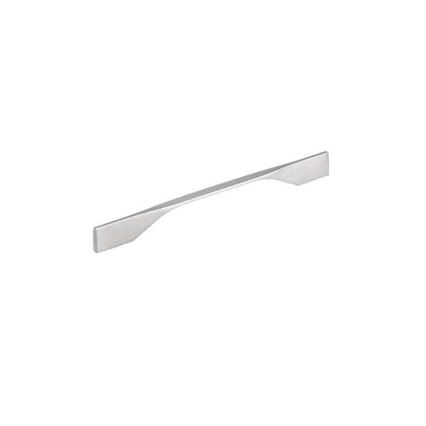 Richelieu Creston 8 13/16 in to 10 1/8 in (224 mm to 256 mm) Brushed Nickel Contemporary Cabinet Pull BP9253256195 - main
