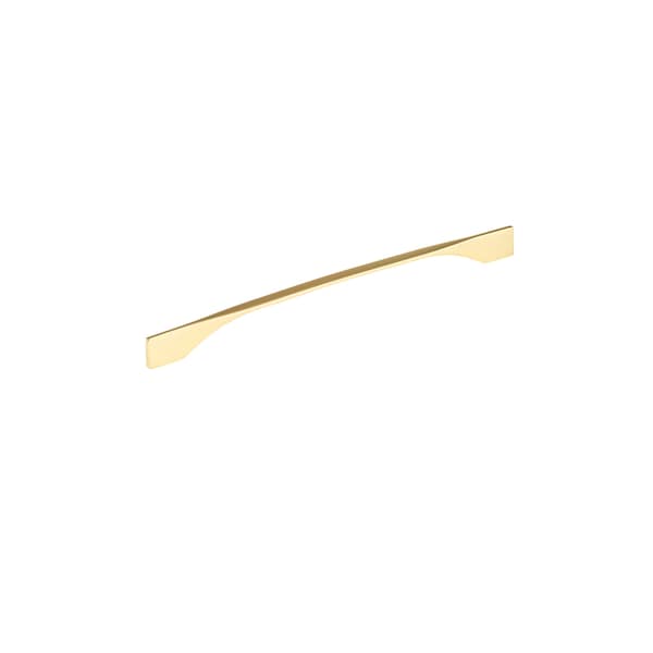 Richelieu 11 3/8 in to 12 5/8 in (288 mm to 320 mm) Brushed Gold Contemporary Drawer Pull BP9253320165 - main