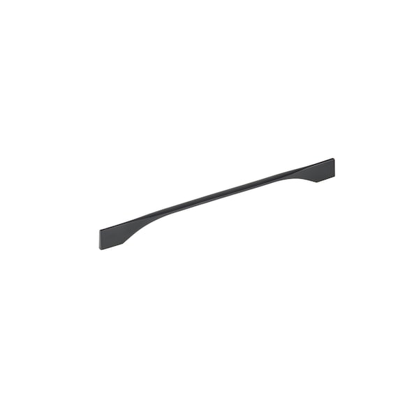 Richelieu 11 3/8 in to 12 5/8 in (288 mm to 320 mm) Matte Black Contemporary Drawer Pull BP9253320900 - main