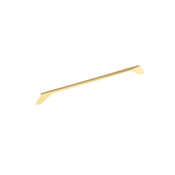 Richelieu 12 5/8 in (320 mm) Center-to-Center Brushed Gold Contemporary Drawer Pull BP9256320165 - main