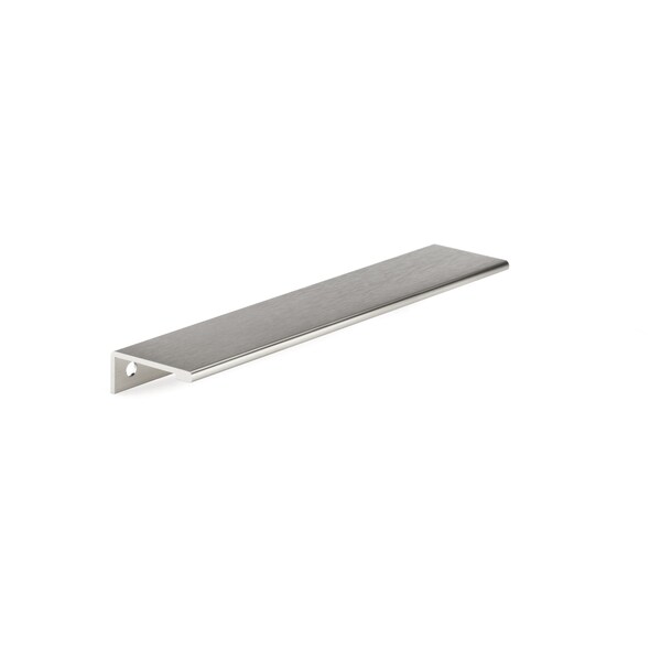 Richelieu 7 9/16 in (192 mm) Center-to-Center Stainless Steel Contemporary Drawer Edge Pull BP9898192170 - main