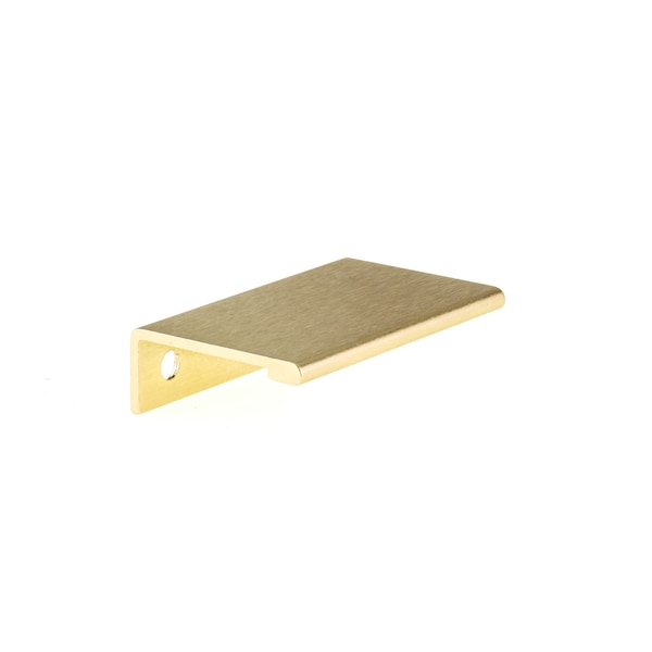 Richelieu Lincoln 1 31/32 in (50 mm) Center-to-Center Satin Gold Contemporary Cabinet Pull BP989850166 - main