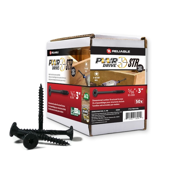 Richelieu 5/8 in x 3 in, 50 PK FTC17BK5163L - main