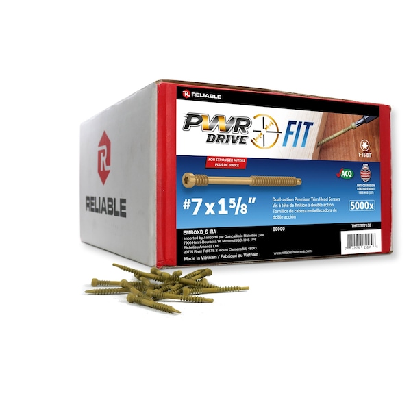 Richelieu #7, 1 5/8 in., 5000 PK THTDTT7158 - main