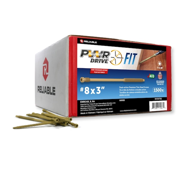 Richelieu #8, 3 in., 1500 PK THTDTT83 - main