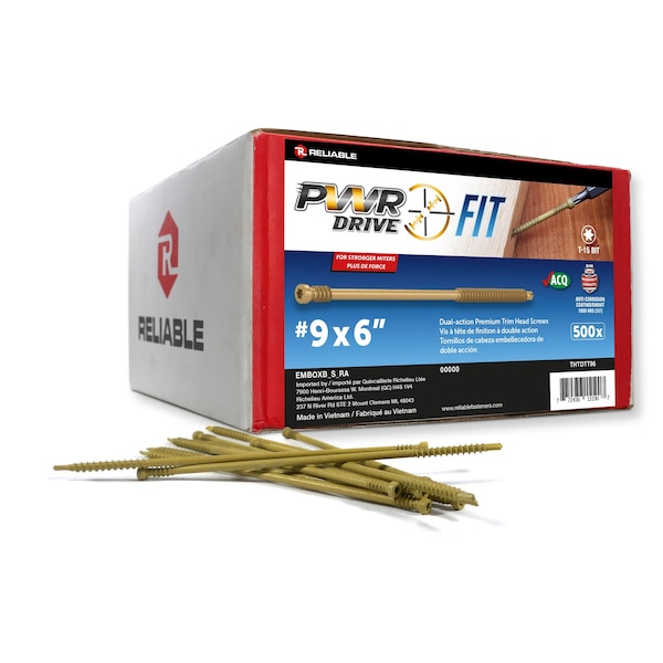 Richelieu #9, 6 in., 500 PK THTDTT96 - main