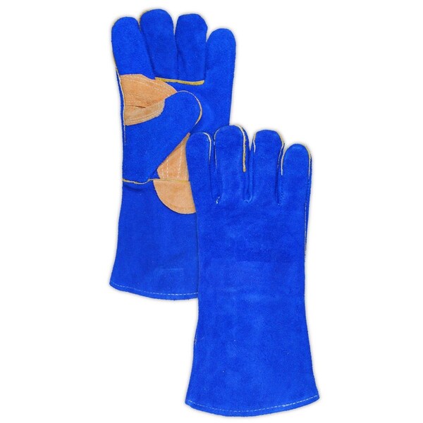 Lot De 12 Paires De Manchettes De Protection En Cuir Pour Soudure Et Brasage - Magid 18"