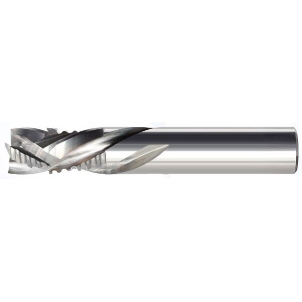 Metal Removal M36223 1/8" Solid Carbide End Mill – 4 Flute, TiAlN Coated, 1/4" LOC
