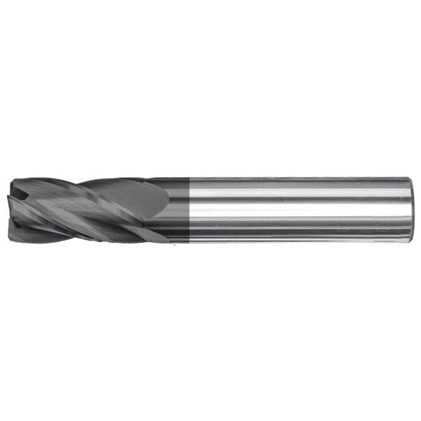 Mastercut Tool 1/4x1x1/4x4 4FL .020 Corner Radius Long Endmill, PowerA ...